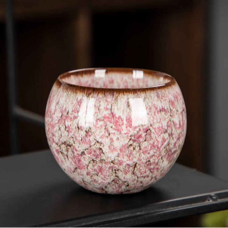 Wholesale Japanese Style Pottery Coffee Cups Arabic Ceramics Kung Fu Tea Water Espresso Coffee Mug Glazed Ceramic Tea Cup Sets
