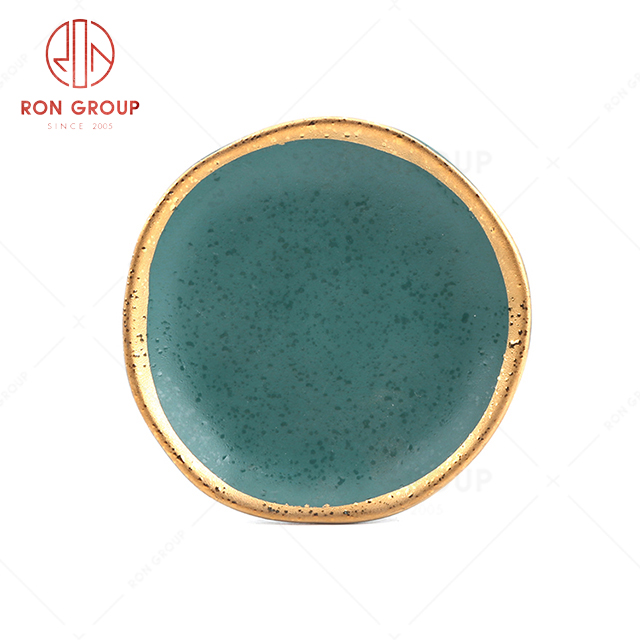 Unique design irregular shaped popular restaurant hotel wedding buffet good quality exquisite abnormal sauce dish