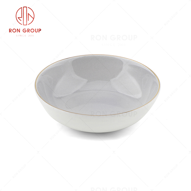 Excellent quality wholesale hotel Michelin-starred restaurant  banquet party dinnerware Gradient color Sauce dish