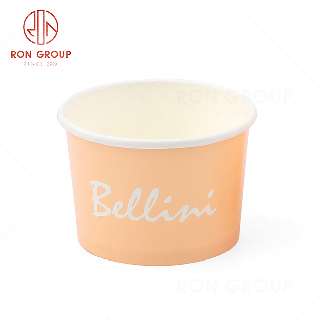 Popular modern style hotel restaurant fast food coffee shop customizable excellent quality Disposable ice cream cup