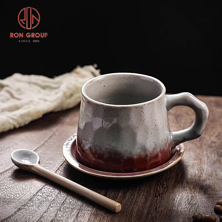 Handmade Rustic Coarse Ceramic Coffee Mug