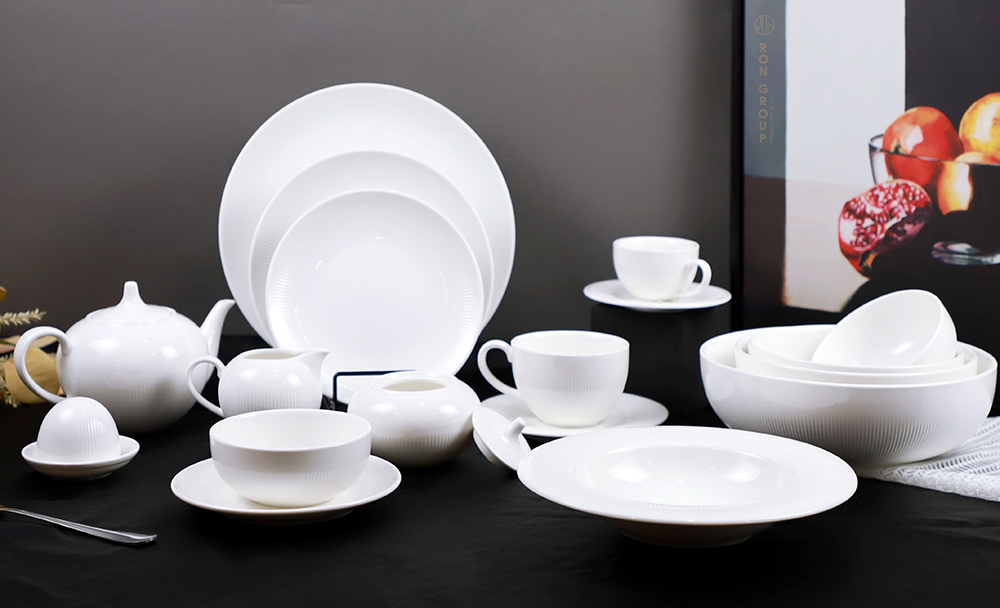 The Raphael Collection: Why Embossed White Porcelain Defines Modern Fine Dining