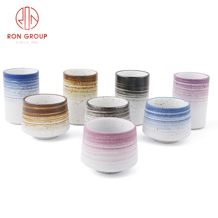 Reactive Glaze Colorful Porcelain Dinner Plates for Hotel & Restaurant Use